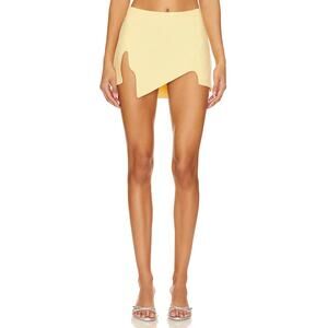 Mother Of All Charlotte Mini Skirt Wave Hem Party Statement Summer Festival M